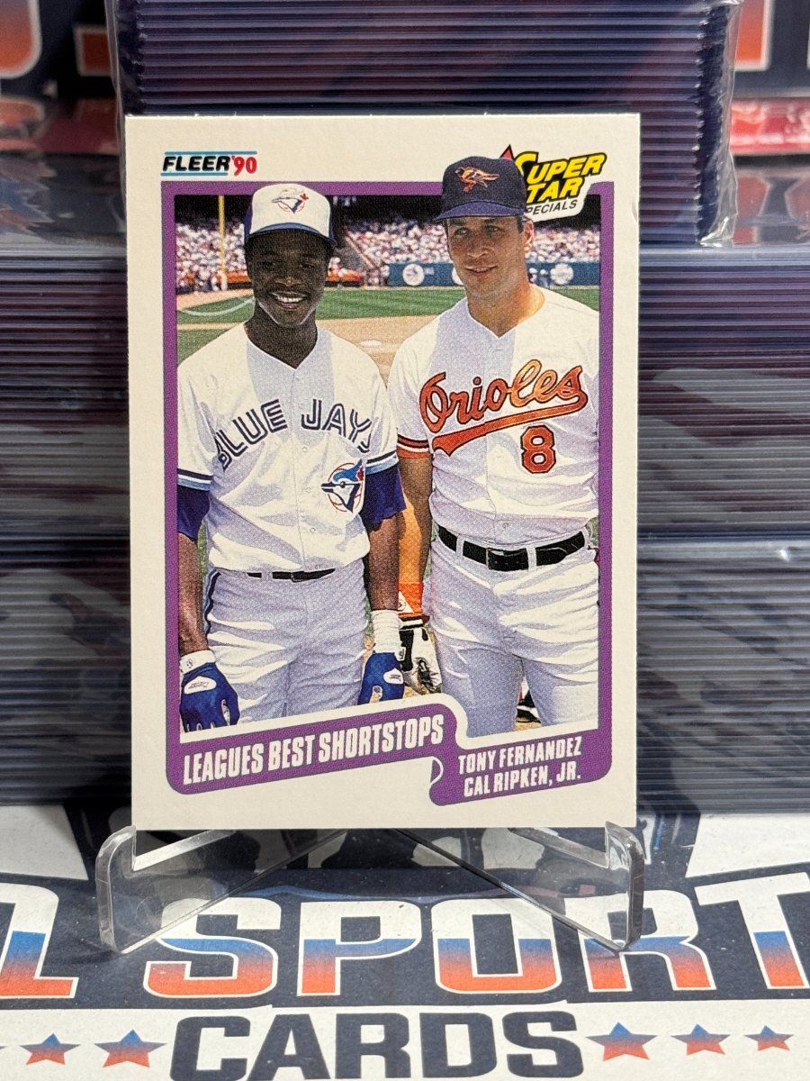1990 Fleer (Super Star Specials) Cal Ripken Jr. & Tony Fernandez 634