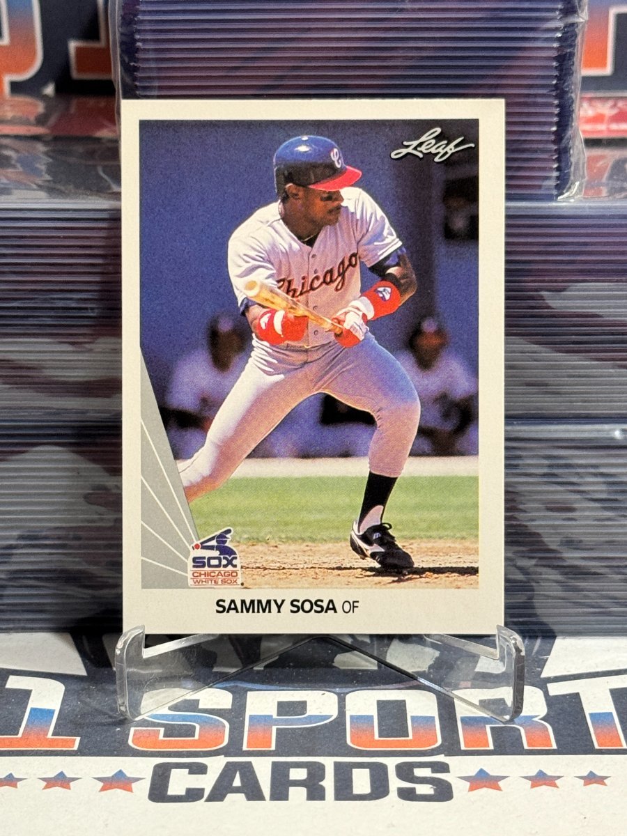 1990 Leaf Sammy Sosa Rookie 220