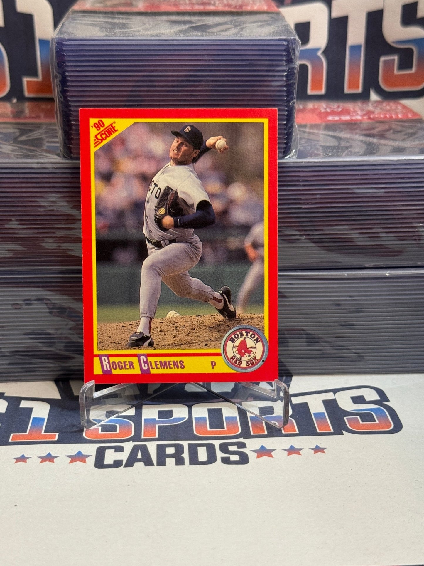 1990 Score Roger Clemens #310