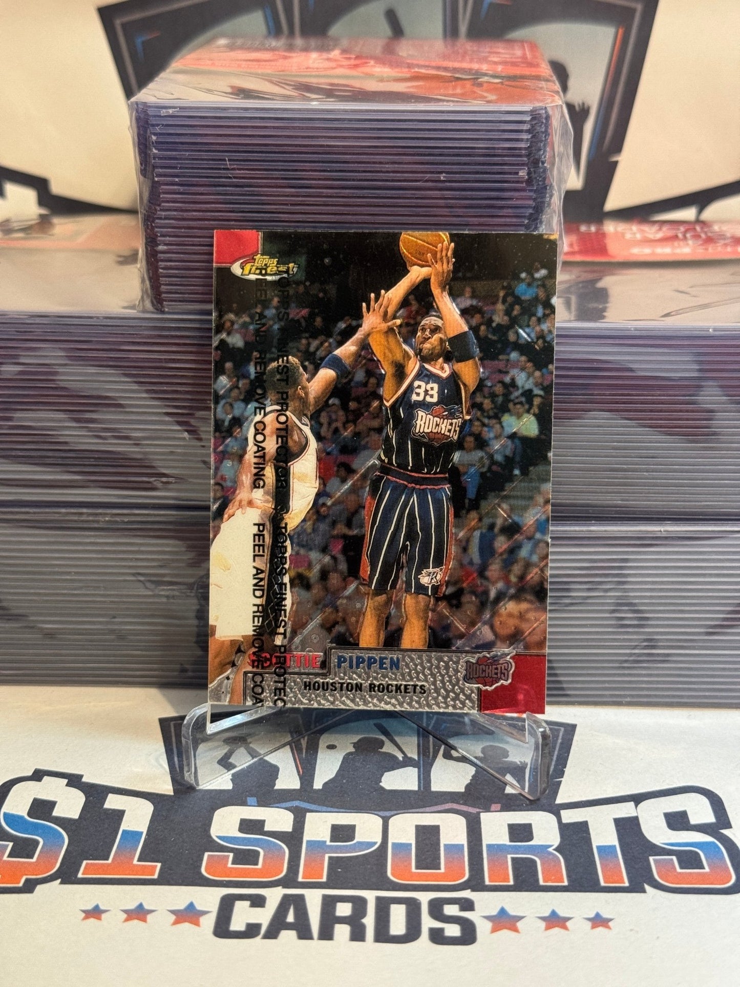 1990 Topps Finest Scottie Pippen #62