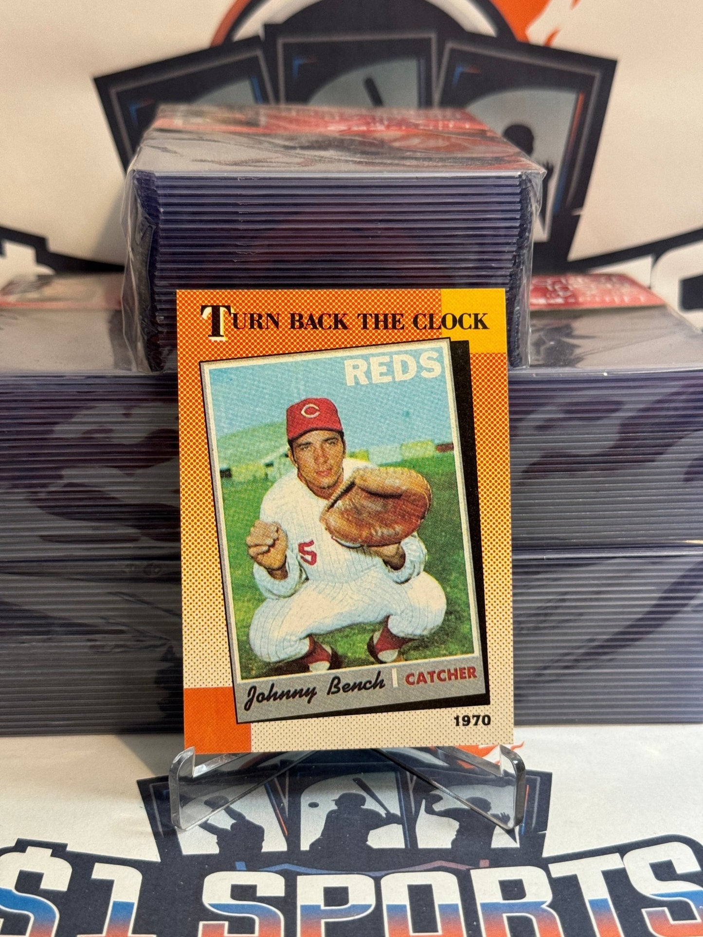 1990 Topps (Turn Back The Clock) Johnny Bench #664