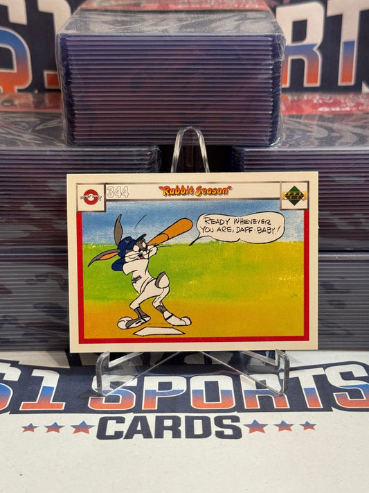 1990 Upper Deck Looney Tunes Comic Ball Bugs Bunny #344