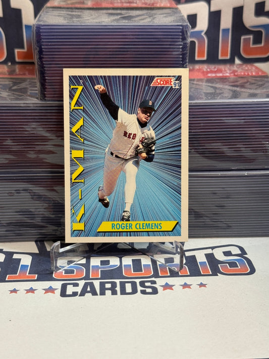 1991 Score (K - Man) Roger Clemens #684
