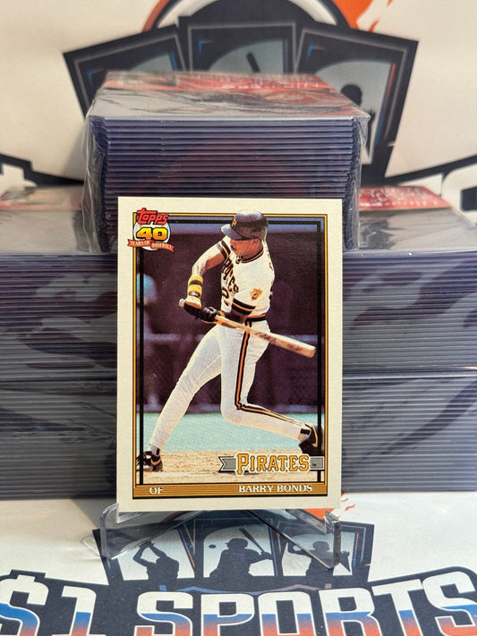 1991 Topps Barry Bonds #570