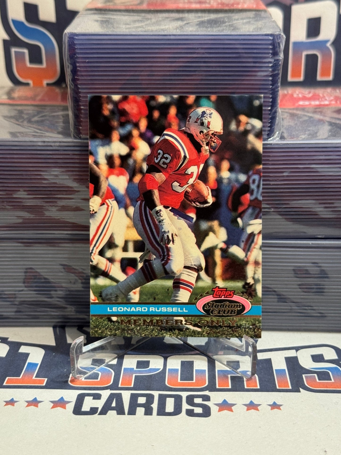 1991 Topps Stadium Club (Members Only) Leonard Russell #NNO