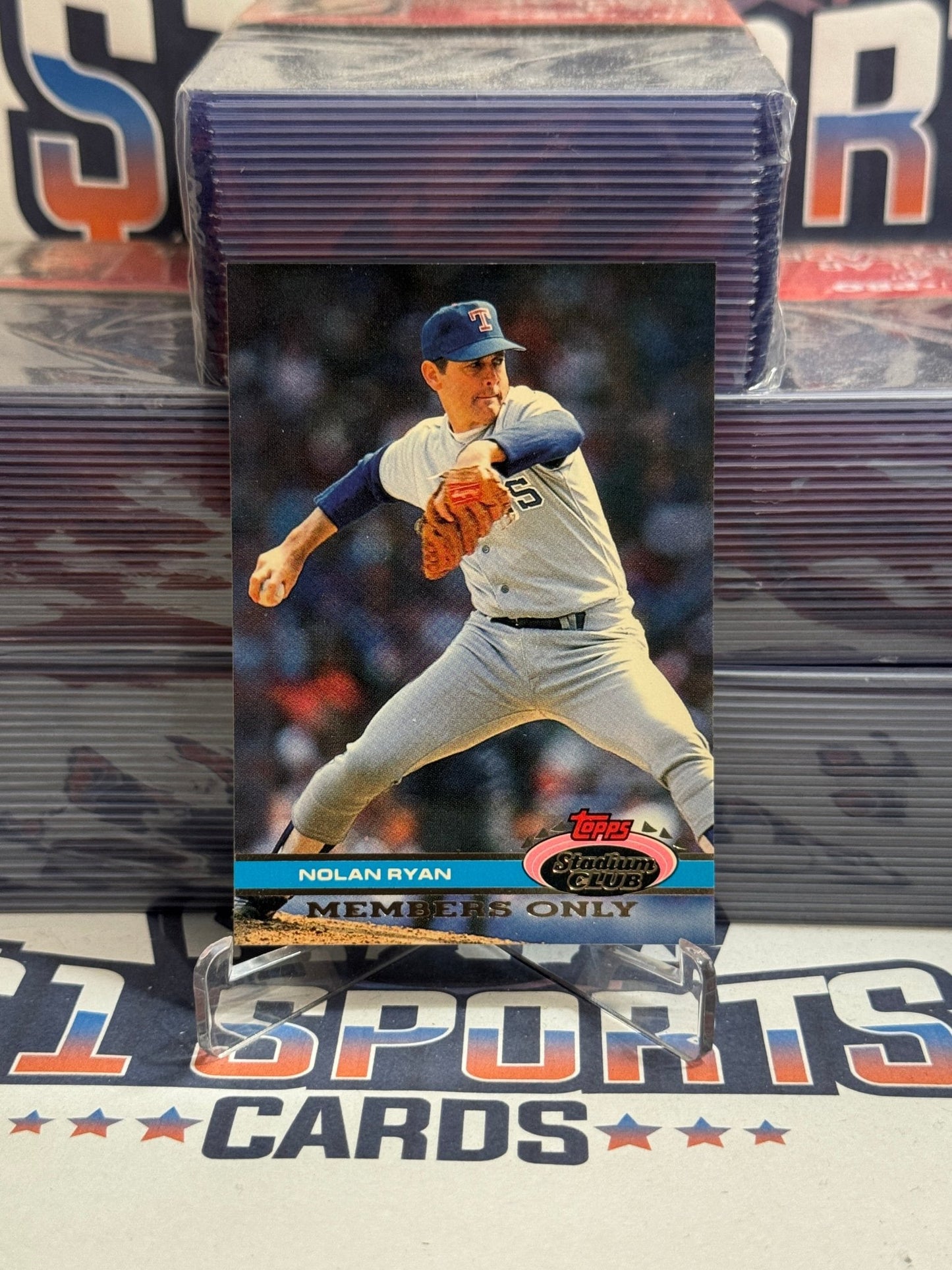 1991 Topps Stadium Club (Members Only) Nolan Ryan #NNO