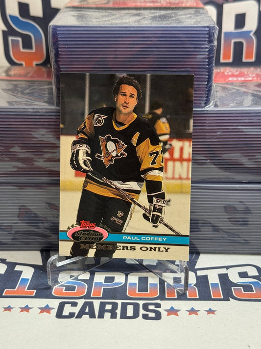 1991 Topps Stadium Club (Members Only) Paul Coffey #NNO