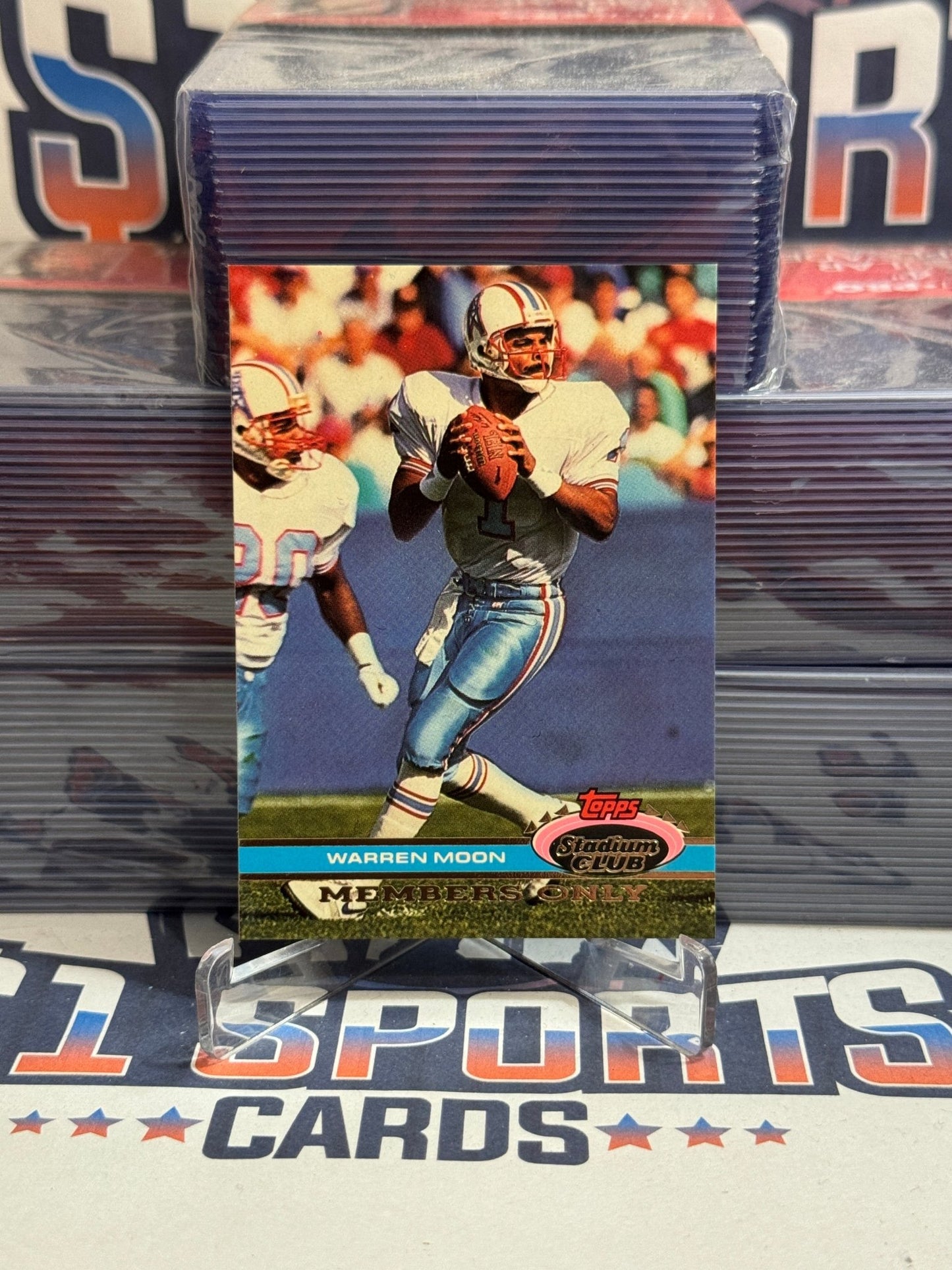 1991 Topps Stadium Club (Members Only) Warren Moon #NNO