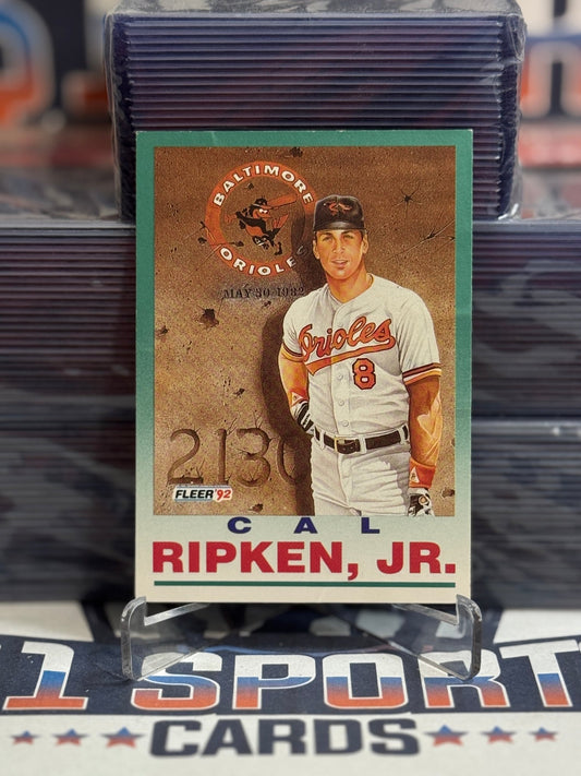 1992 Fleer (Pro - Vision) Cal Ripken Jr. 711 (NM)