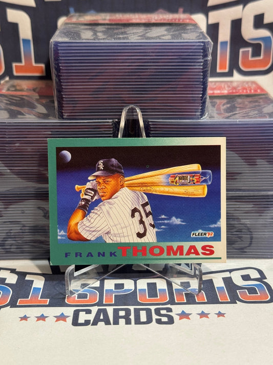 1992 Fleer (Pro - Vision) Frank Thomas 712