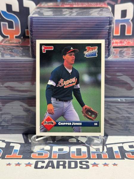 1993 Donruss (Rated Rookie) Chipper Jones #721