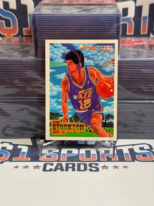 1993 Fleer (Point Perfect) John Stockton #236