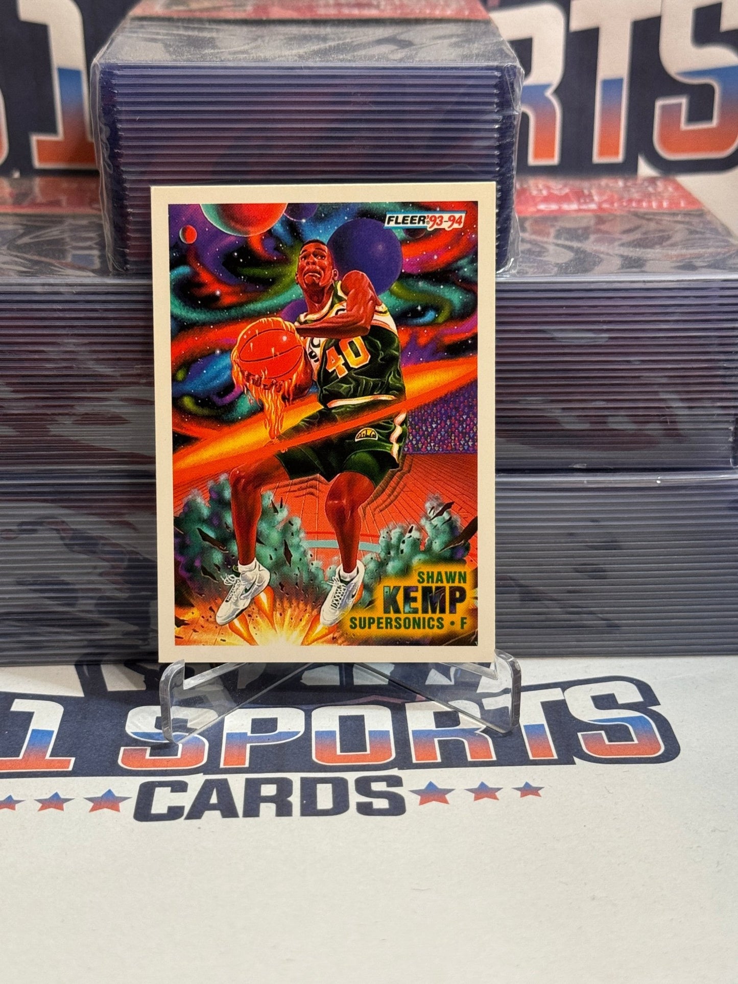 1993 Fleer (Sonic Youth) Shawn Kemp #233