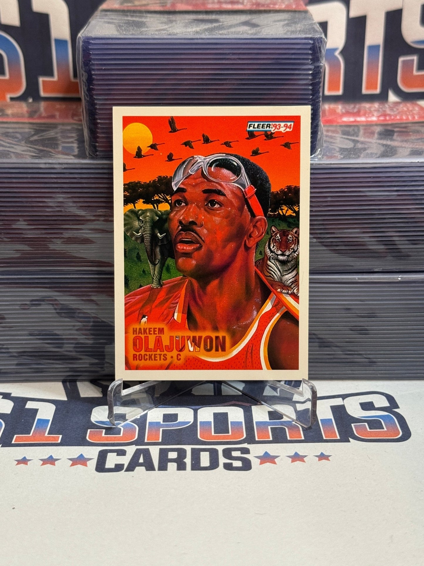 1993 Fleer (The Dream) Hakeem Olajuwon #235