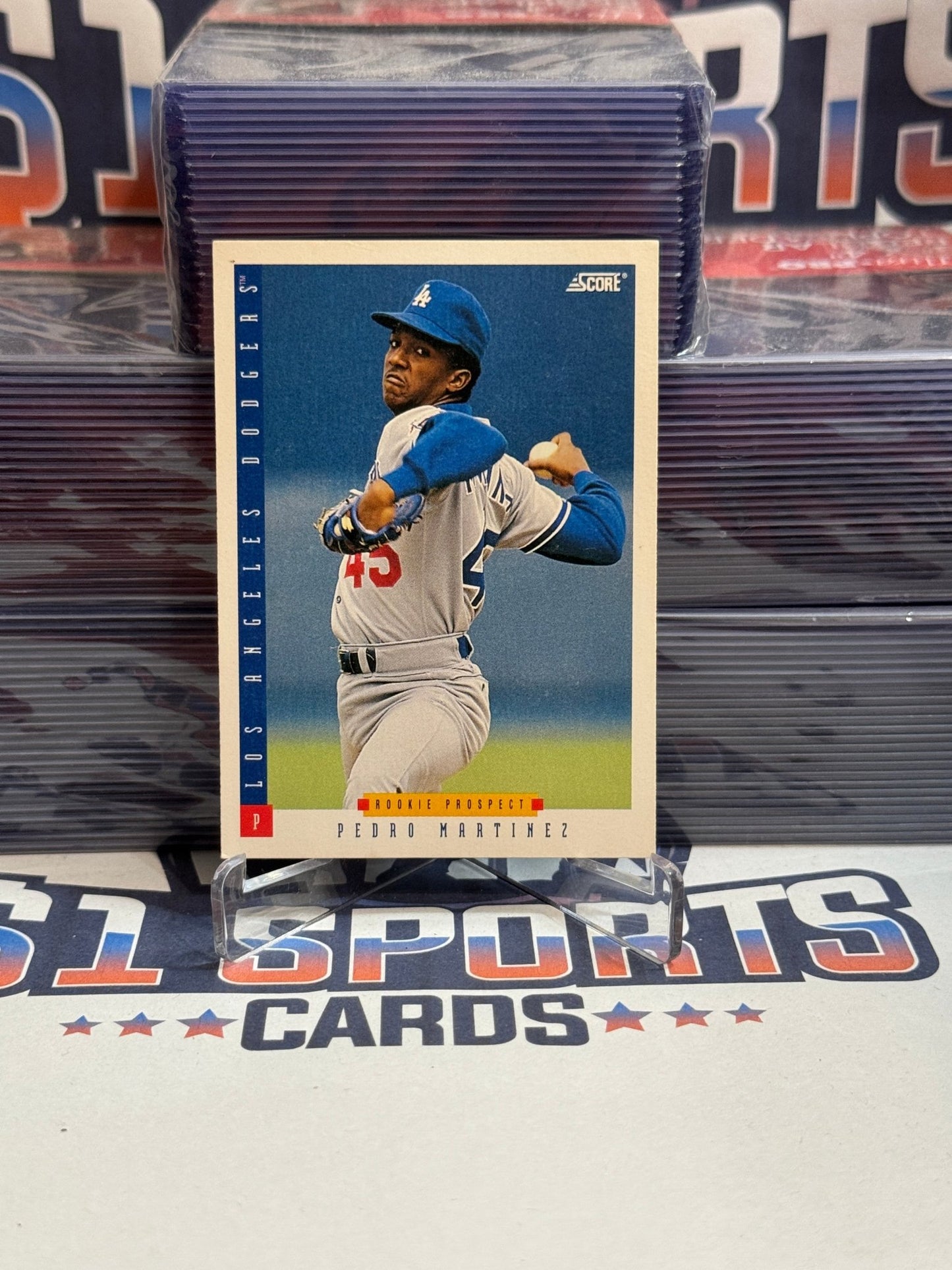 1993 Score (Rookie Prospect) Pedro Martinez #321