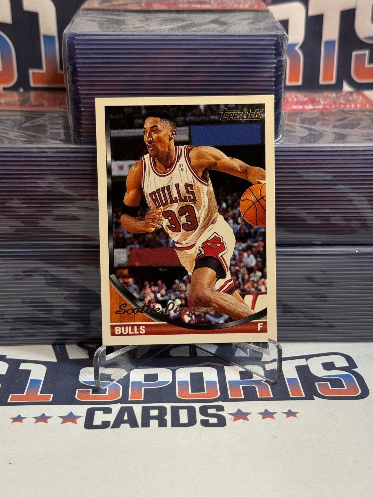 1993 Topps Scottie Pippen #92