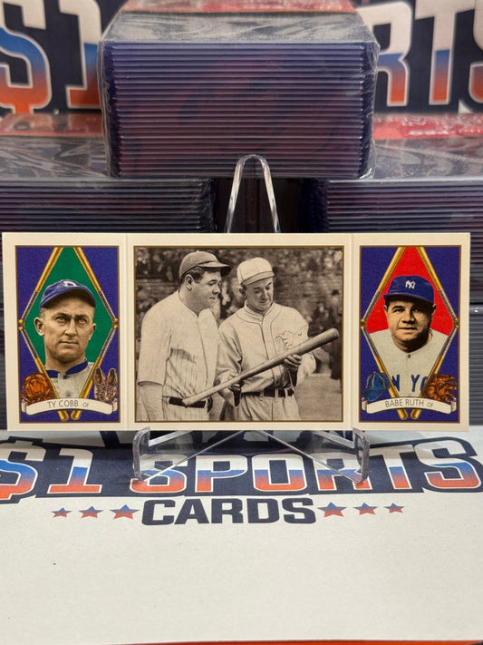 1993 Upper Deck B.A.T. Ty Cobb & Babe Ruth #146