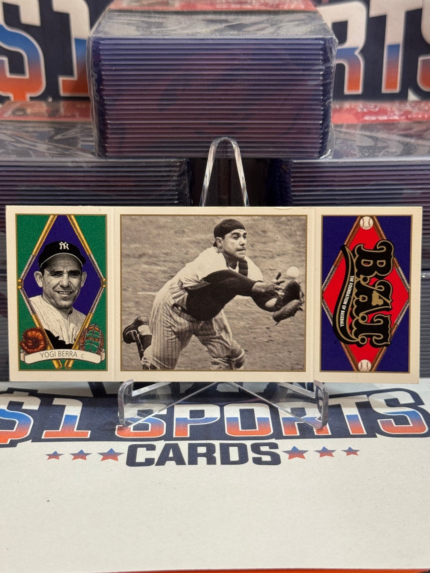 1993 Upper Deck B.A.T. Yogi Berra #9