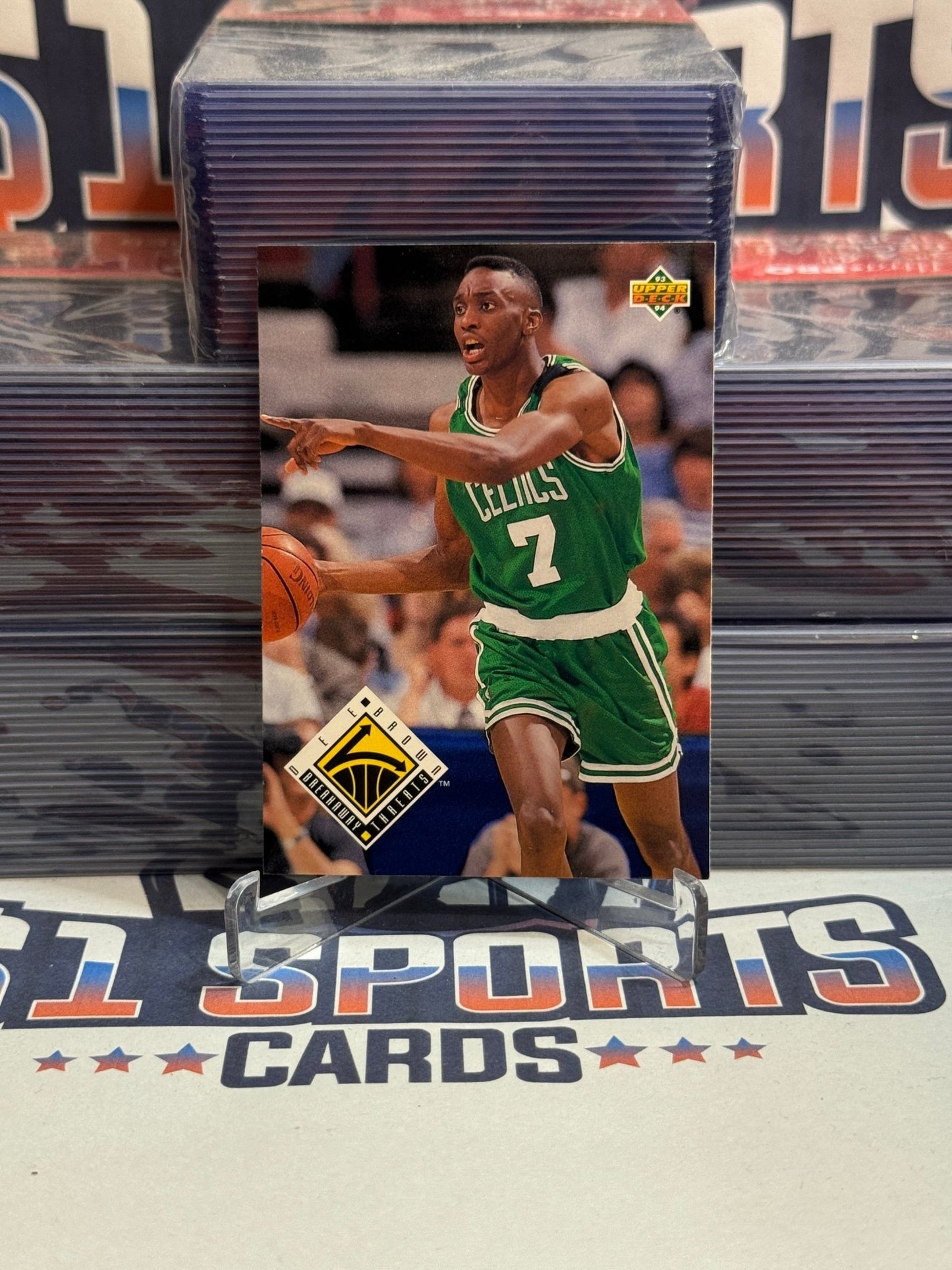 1993 Upper Deck (Breakaway Threats) Dee Brown #436