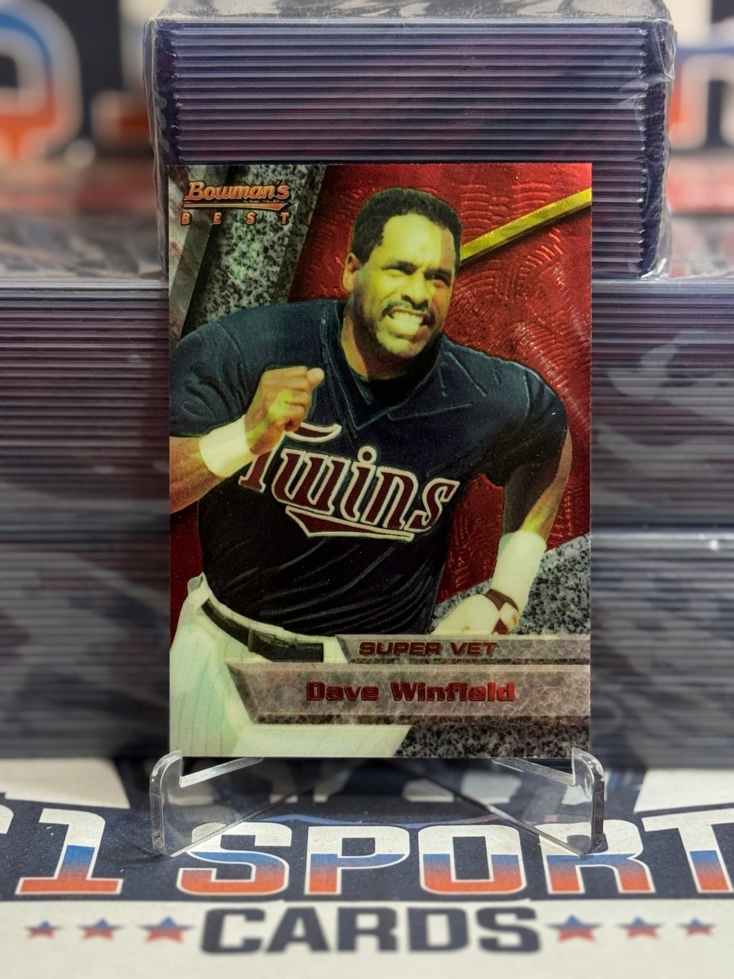 1994 Bowman's Best (Red) Dave Winfield 6