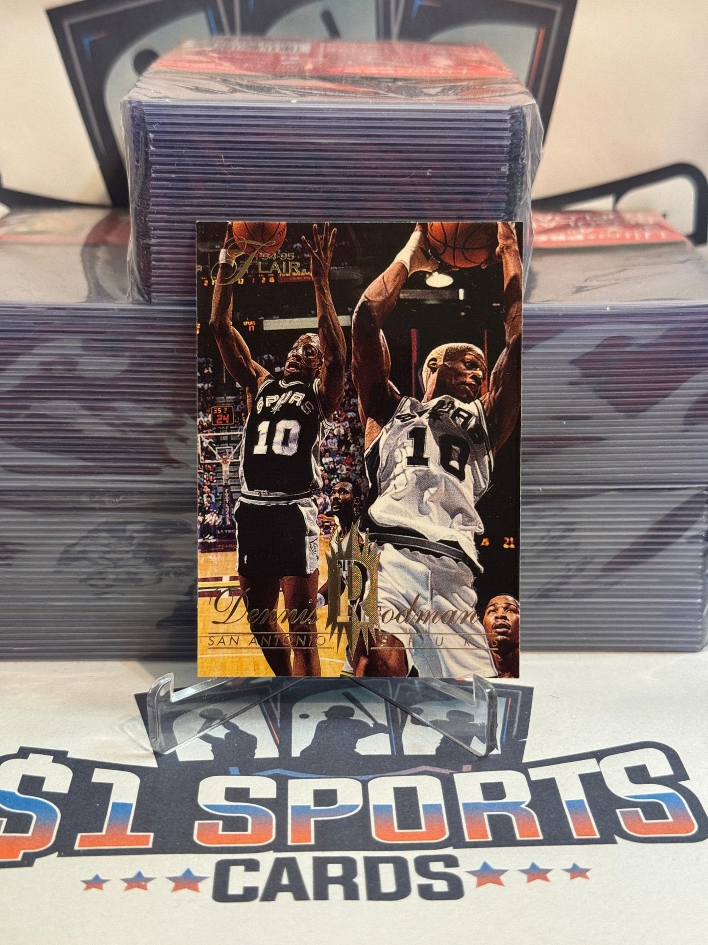 1994 Fleer Flair Dennis Rodman #138