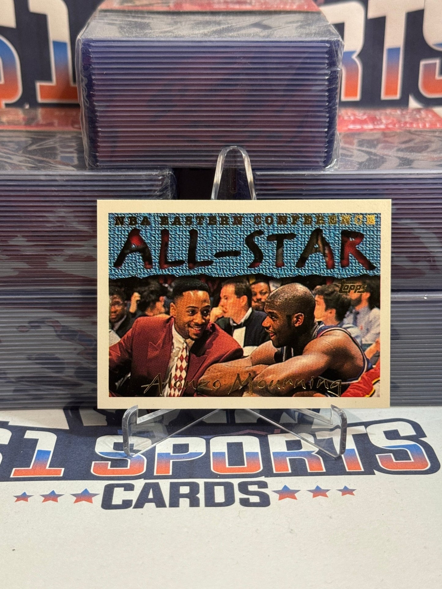 1994 Topps (All - Star) Alonzo Mourning #8