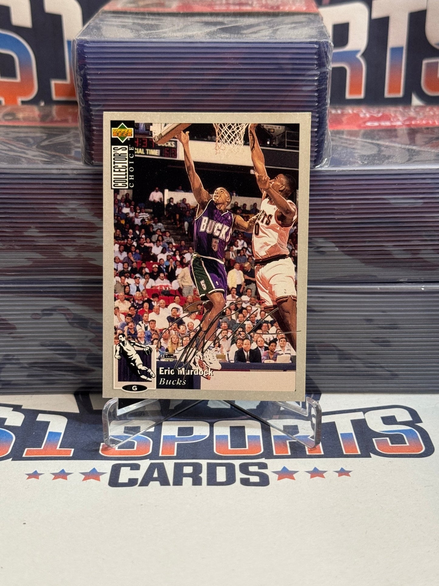 1994 Upper Deck Collector's Choice (Silver Signature) Eric Murdock #305