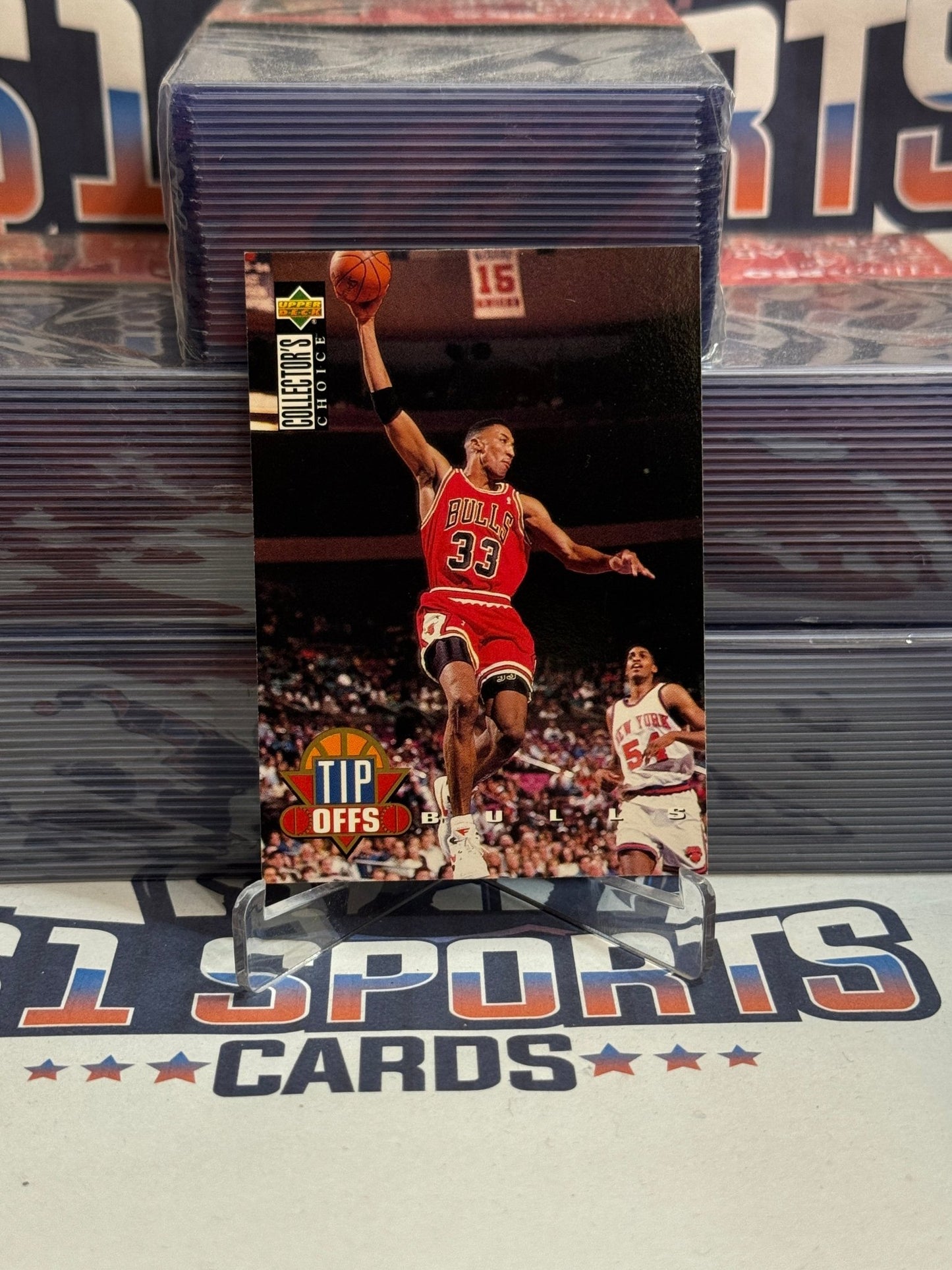 1994 Upper Deck Collector's Choice (Tip Offs) Scottie Pippen #169