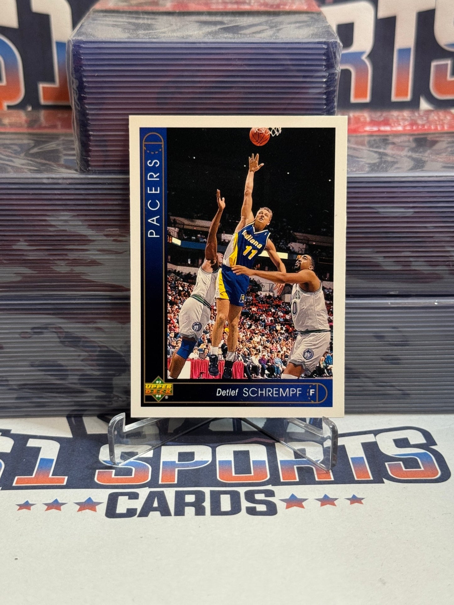 1994 Upper Deck Detlef Schrempf #104