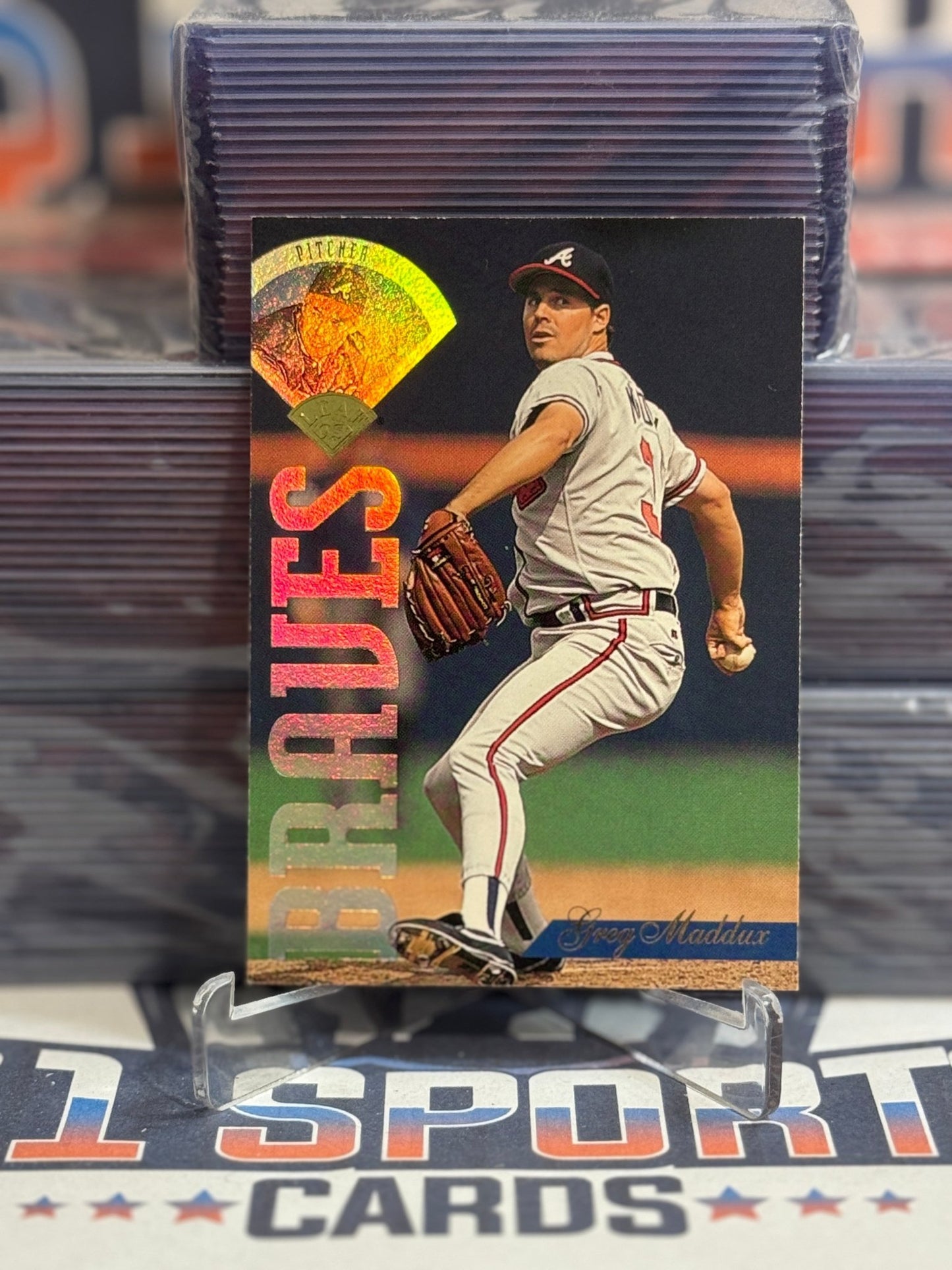 1995 Leaf Greg Maddux 115