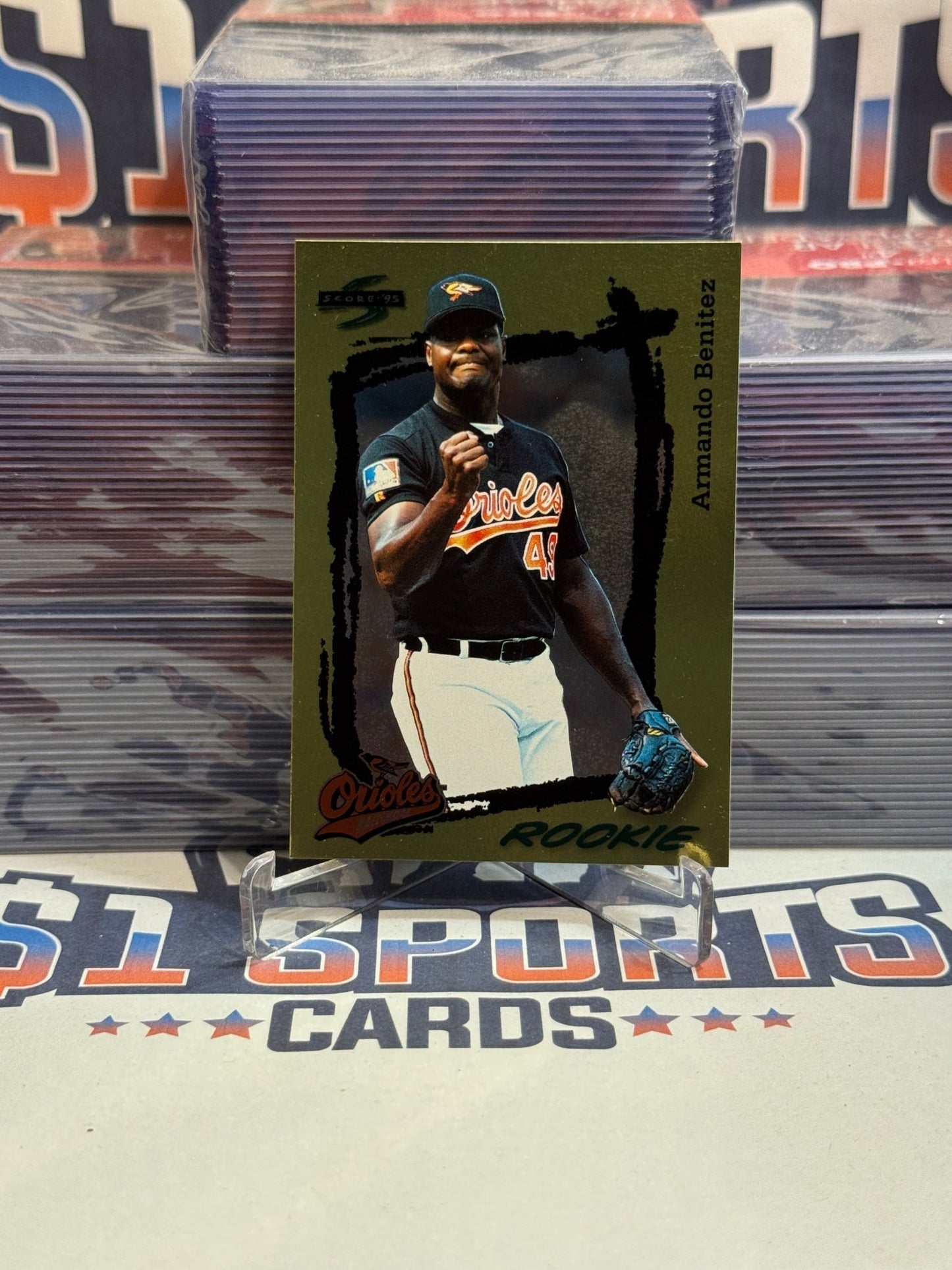 1995 Score (Gold Rush) Armando Benitez roOKIE #299