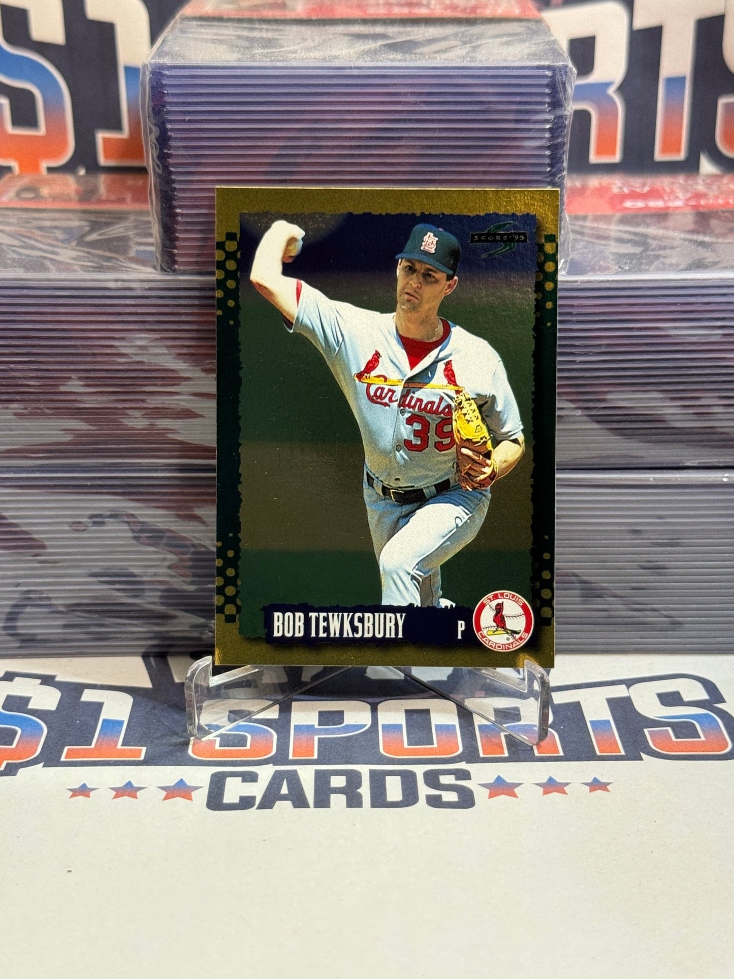 1995 Score (Gold Rush) Bob Tewksbury #167