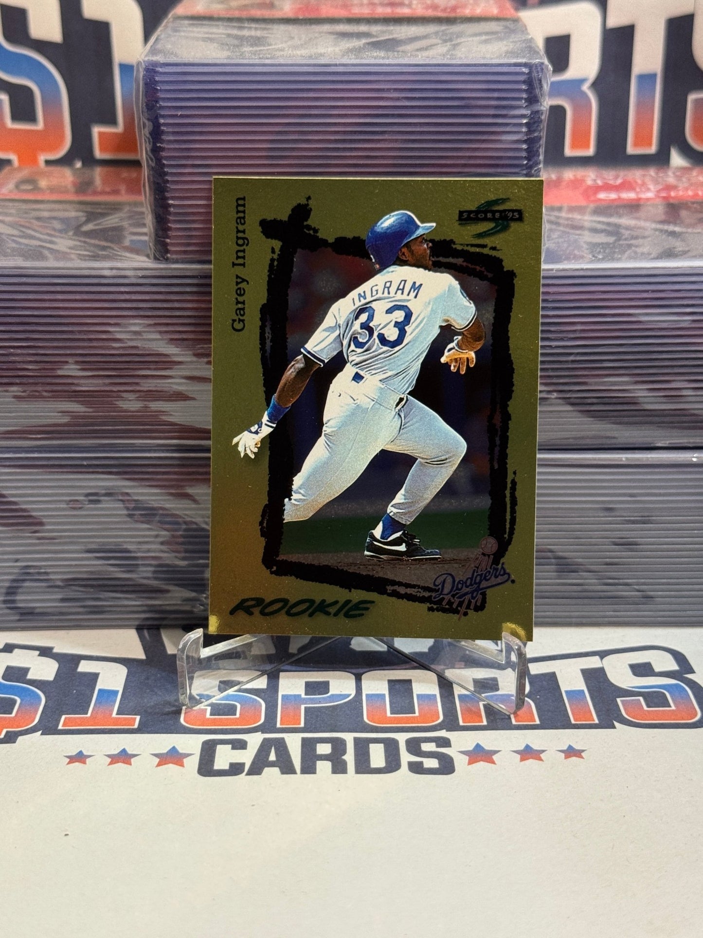 1995 Score (Gold Rush) Gary Ingram Rookie #287