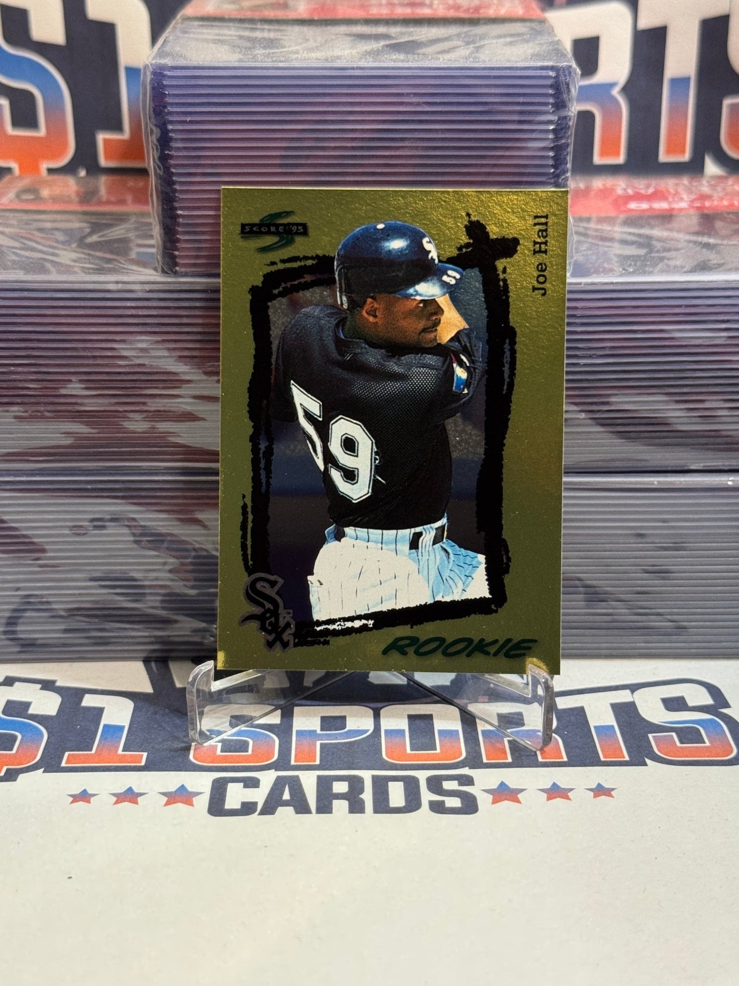 1995 Score (Gold Rush) Joe Hall Rookie #290
