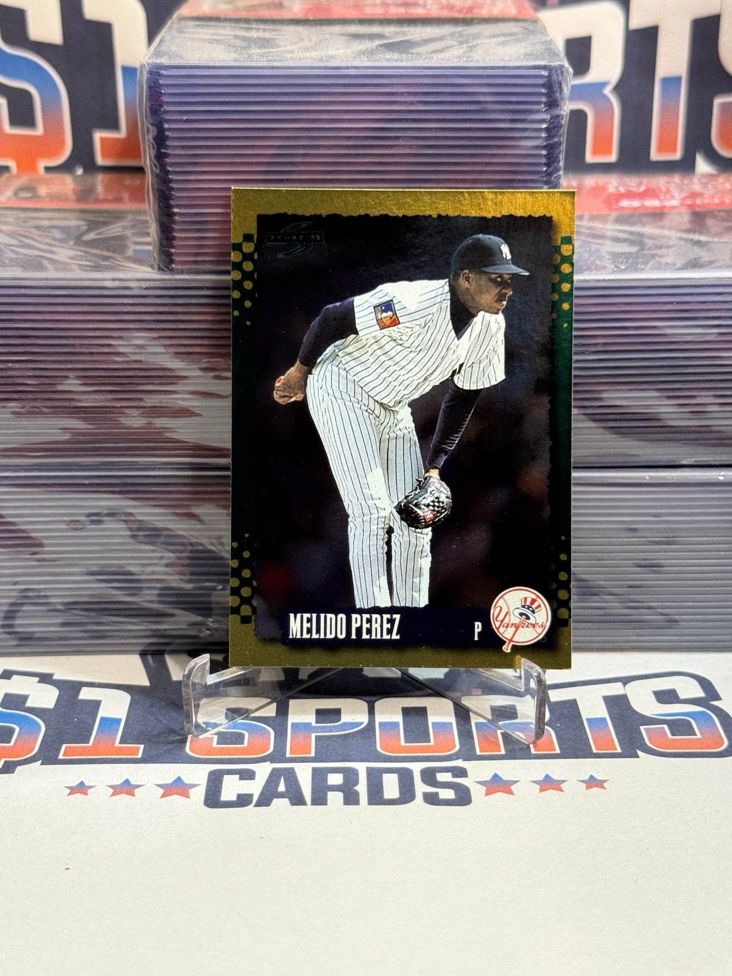 1995 Score (Gold Rush) Melido Perez #144