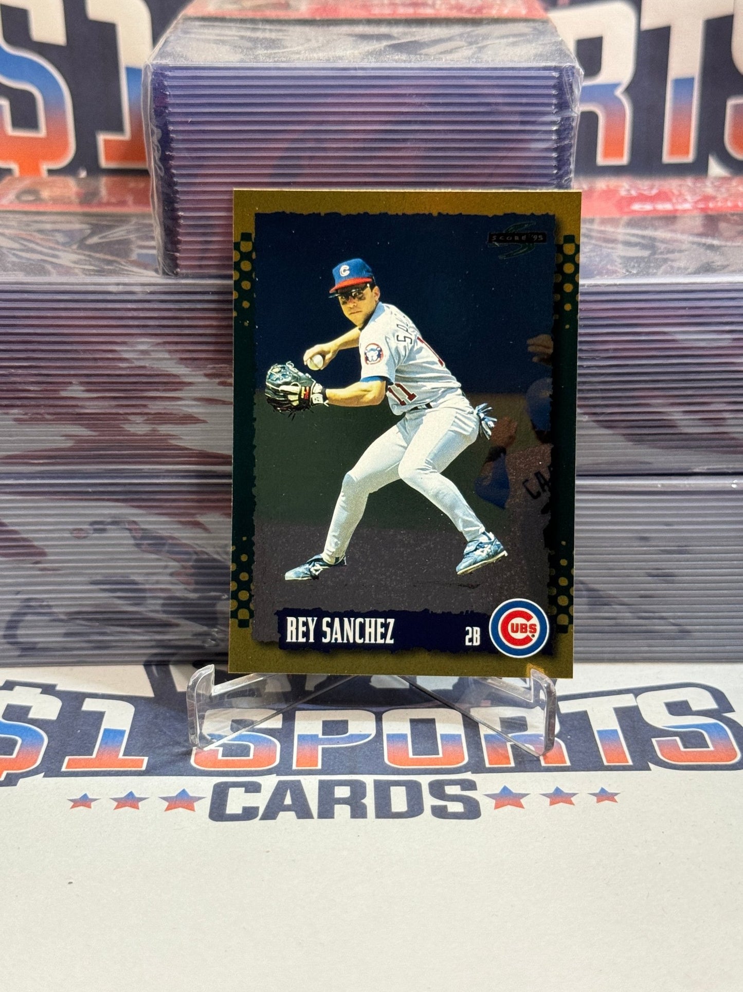 1995 Score (Gold Rush) Rey Sanchez #63