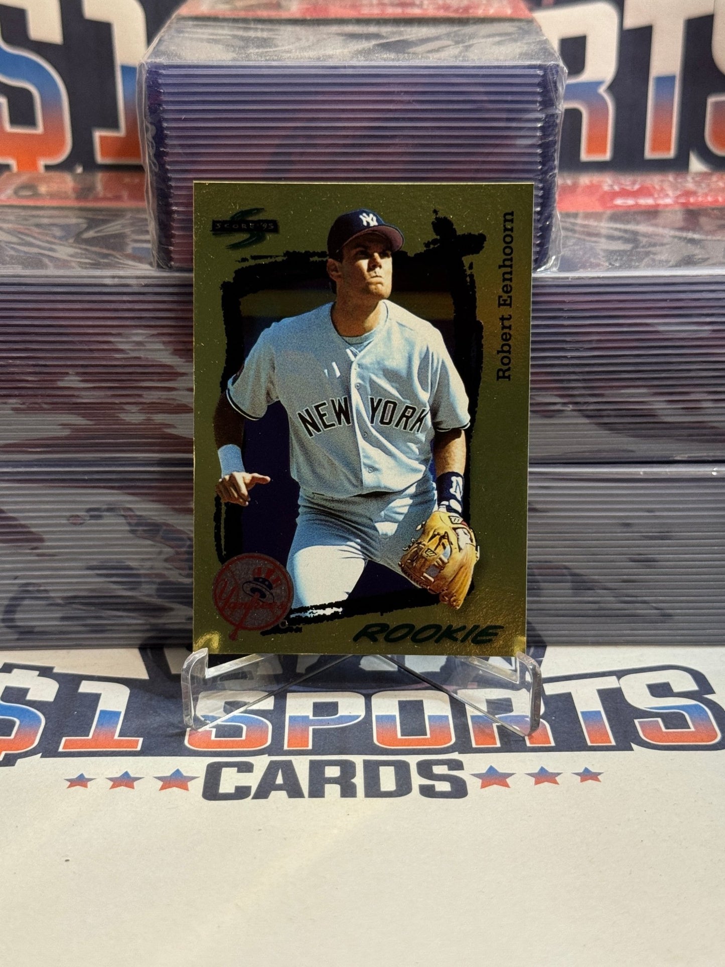1995 Score (Gold Rush) Robert Eenhorn Rookie #281