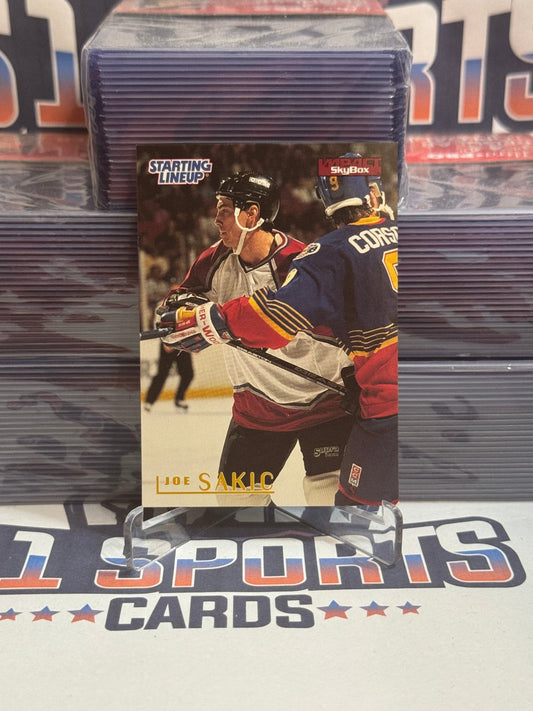 1995 Skybox Impact (Starting Lineup) Joe Sakic #NNO