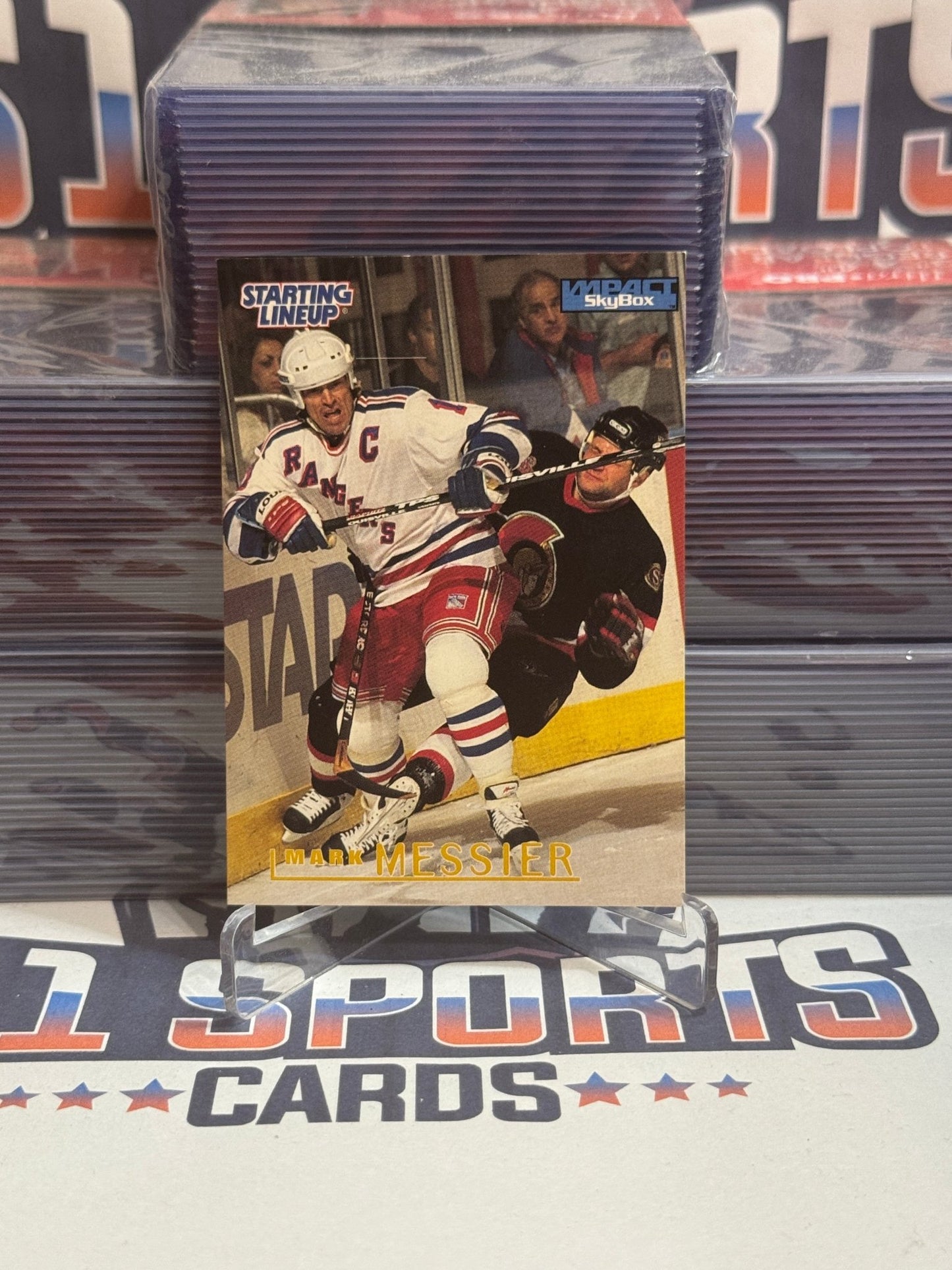 1995 Skybox Impact (Starting Lineup) Mark Messier #NNO