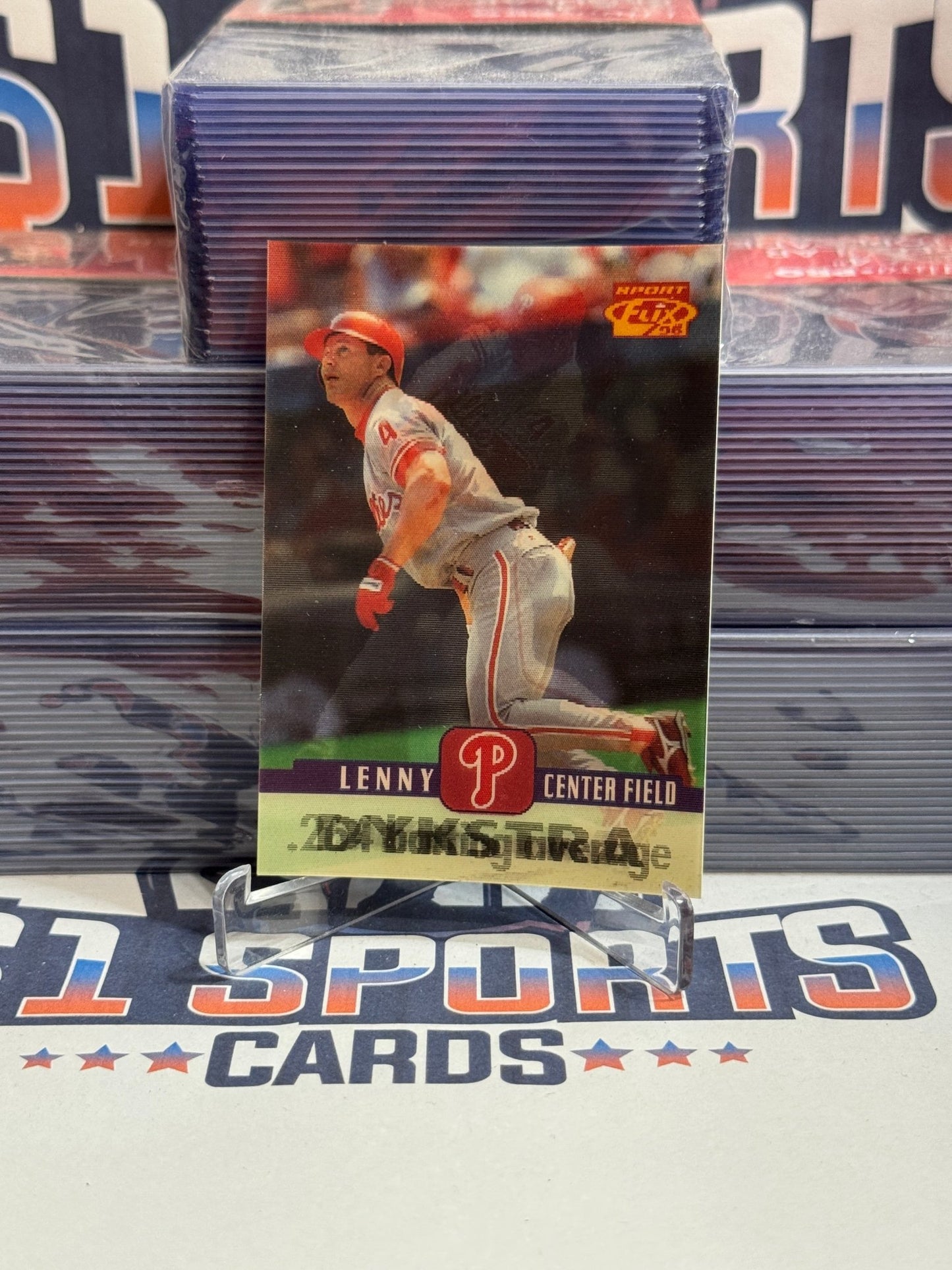 1995 Sportflix Lenny Dykstra #17