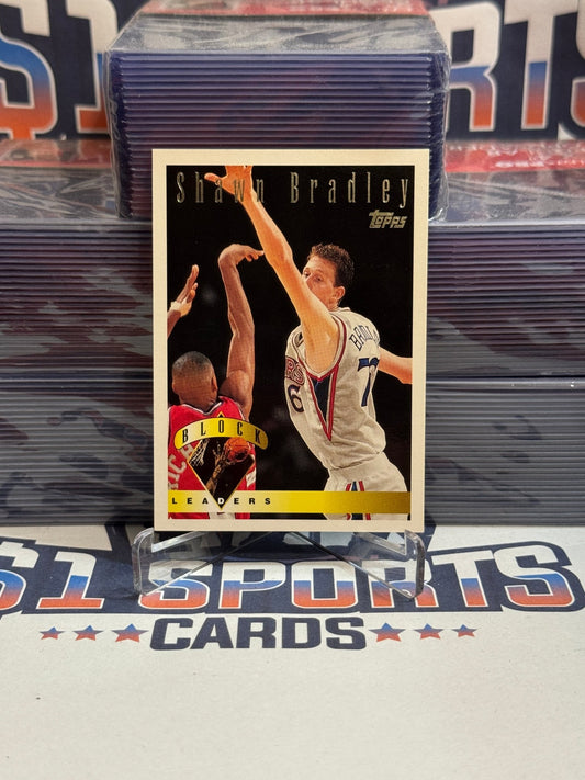 1995 Topps (Block Leaders) Shawn Bradley #28