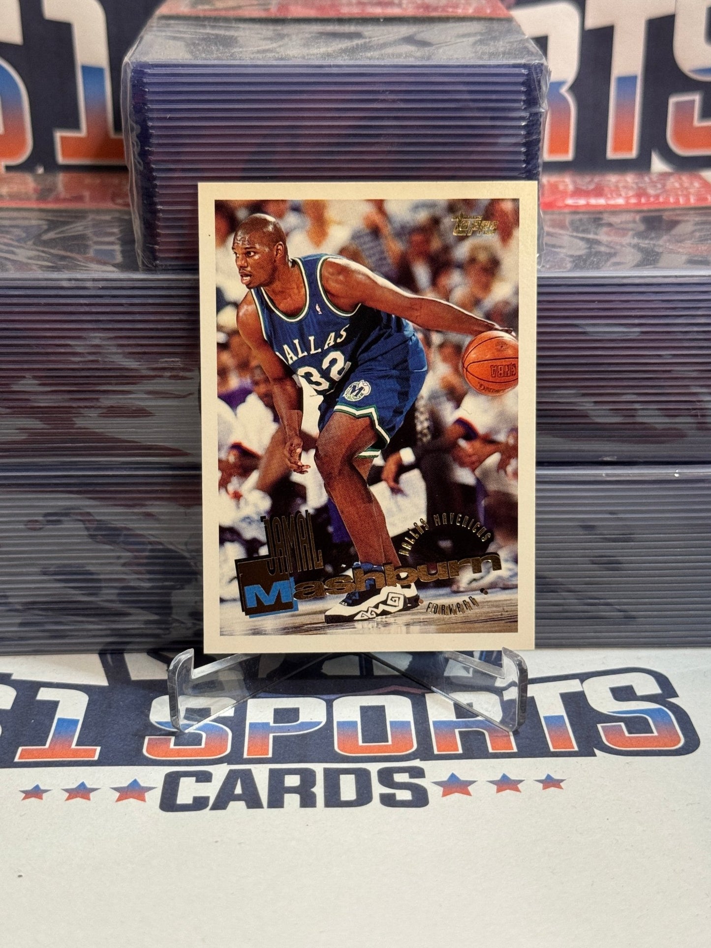 1995 Topps Jamal Mashburn #60