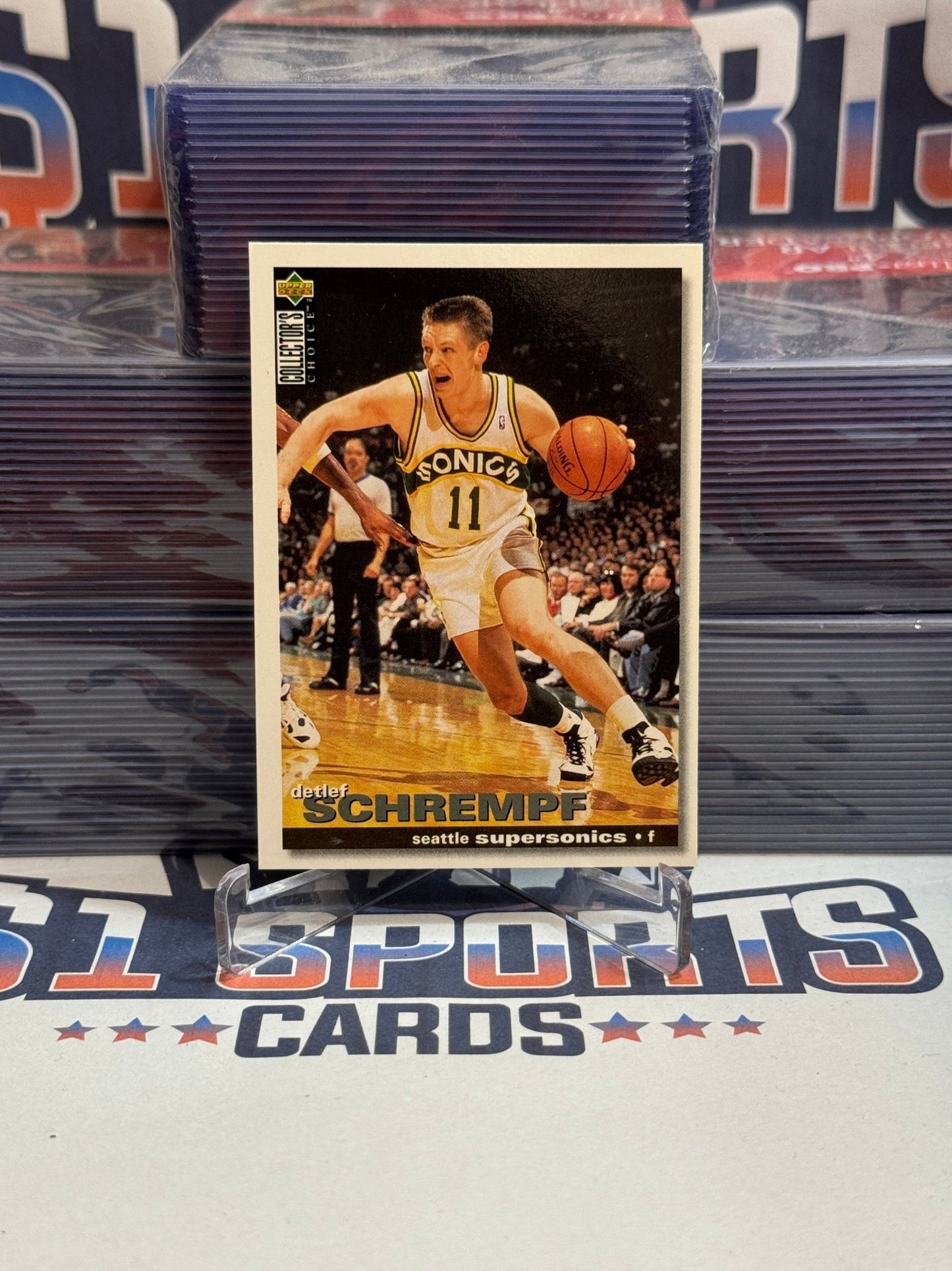1995 Upper Deck Collector's Choice Detlef Schrempf #55