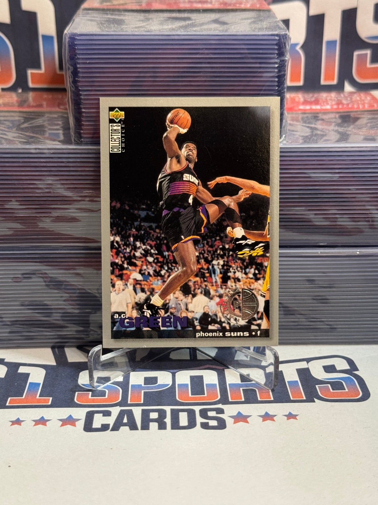 1995 Upper Deck Collector's Choice (Player's Club) A.C. Green #71