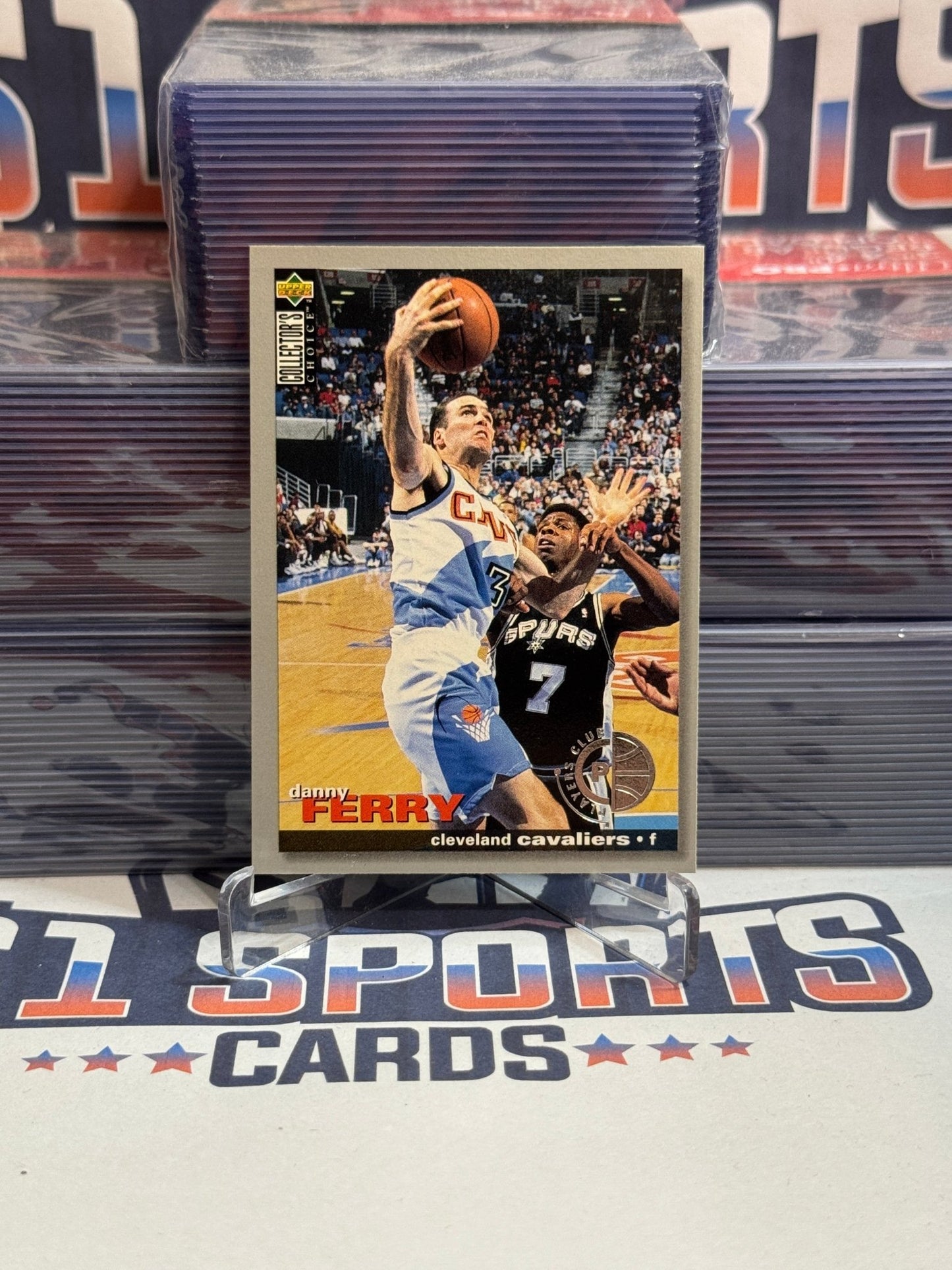 1995 Upper Deck Collector's Choice (Player's Club) Danny Ferry #144