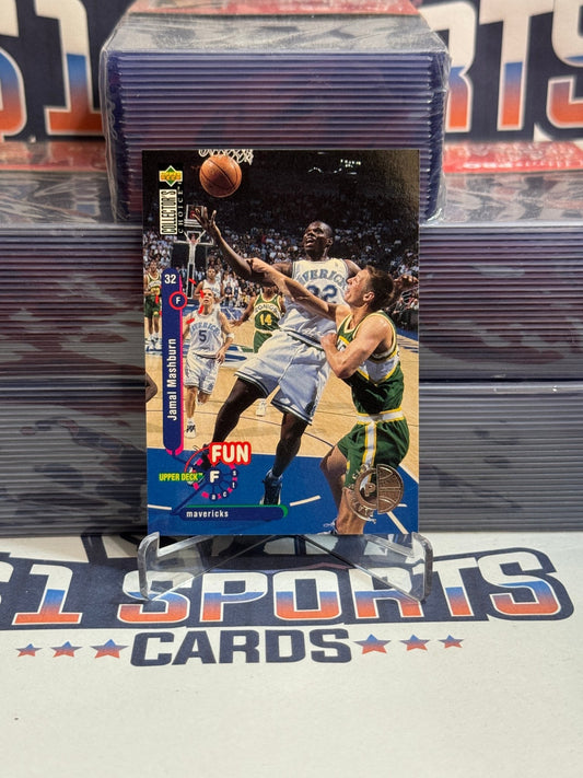 1995 Upper Deck Collector's Choice (Player's Club, Fun Facts) Jamal Mashburn #171