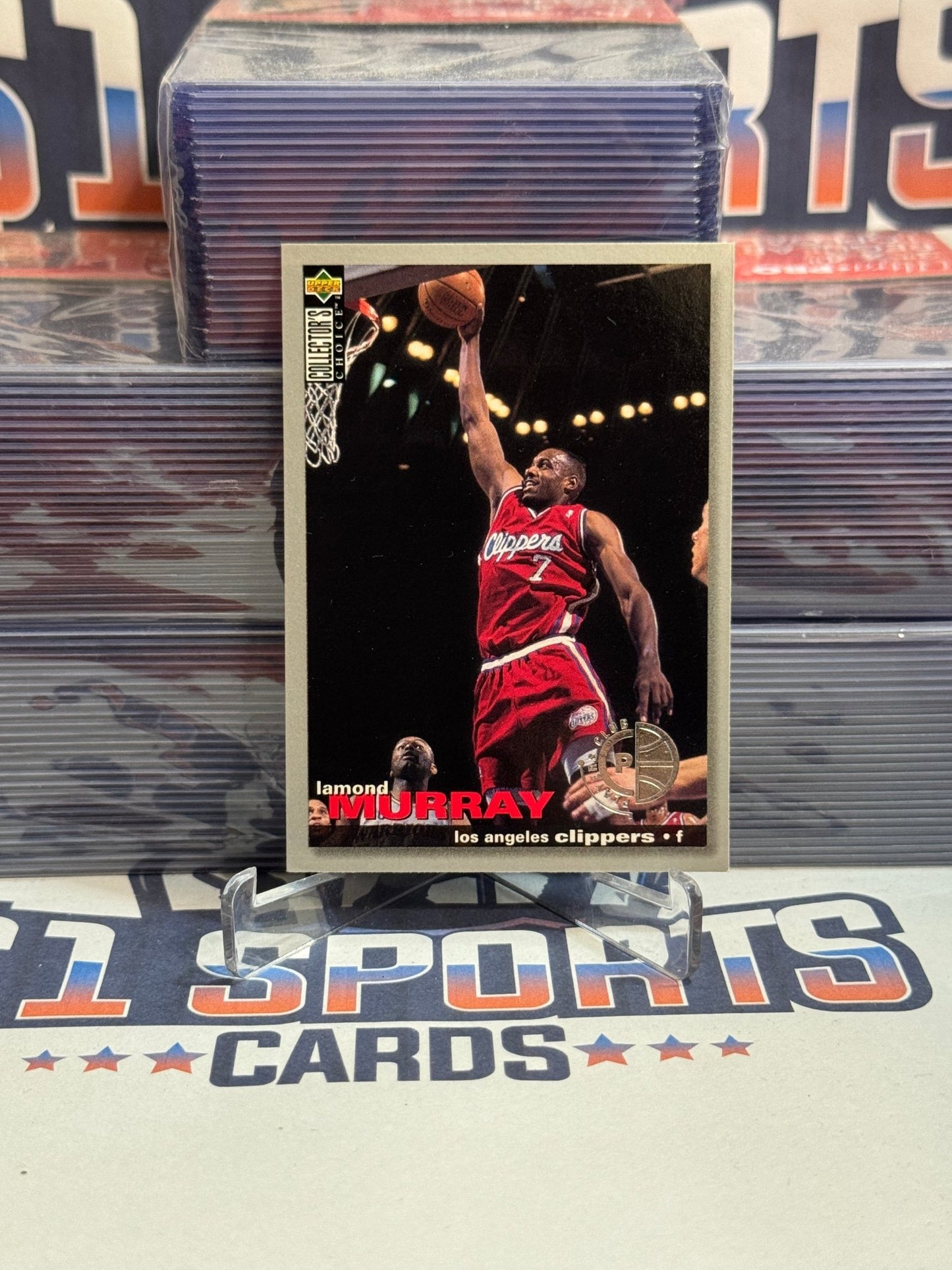 1995 Upper Deck Collector's Choice (Player's Club) Lamond Murray #107