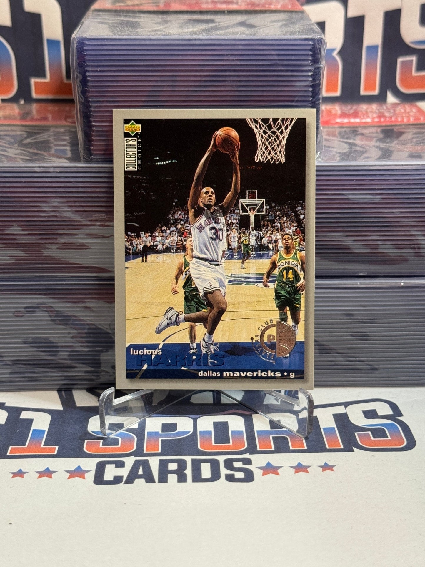 1995 Upper Deck Collector's Choice (Player's Club) Lucious Harris #112