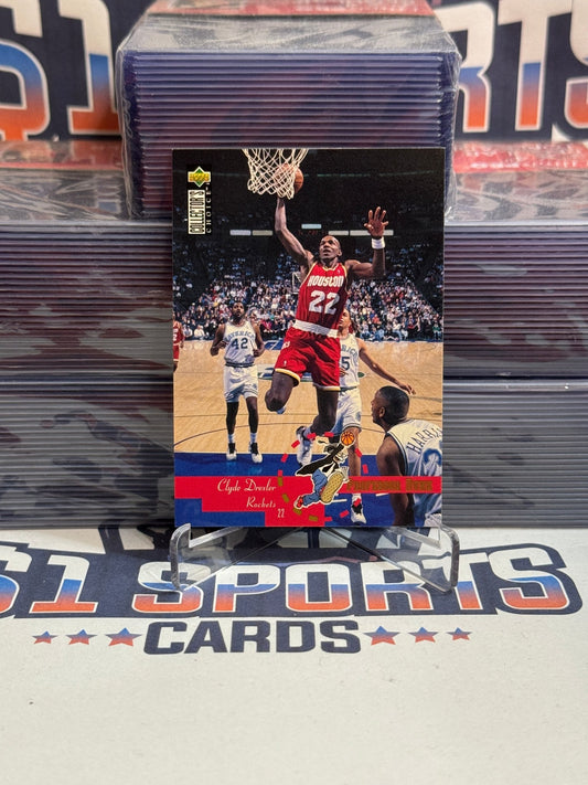 1995 Upper Deck Collector's Choice (Professor Dunk) Clyde Drexler #199