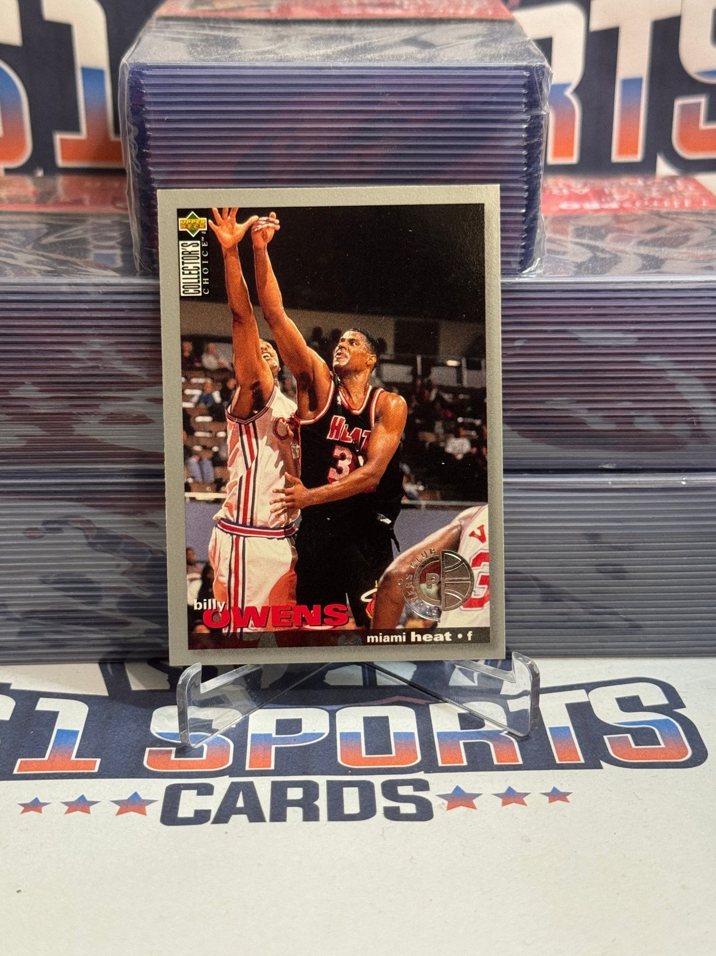 1995 Upper Deck Collector's Choice (Silver) Billy Owens #30